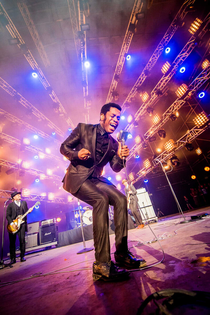 Vintage Trouble at Woodstock Festival